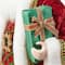 Glitzhome® 18" Faux Fur Traditional Christmas Santa Figurine